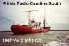 Pirate Radio Caroline South1967 vol 2 MP3 CD - Nostalgia Store