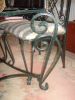 Ornate Glass Top Dining Table and six matching Chairs - The Nostalgia Store