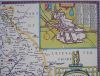 Reproduction print of Antique Map ~ Warwickshire 1611- The Nostalgia Store