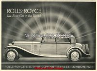 1932-rolls-royce advert - Retro Car Ads - The Nostalgia Store