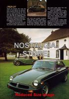 1974-MGB-GT Advert - Retro Car Ads - The Nostalgia Store