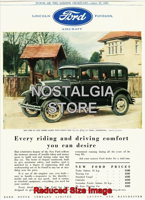 Vintage advertising - ford model a #7