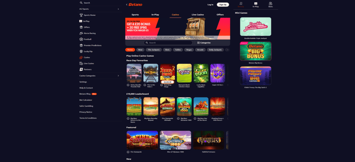 Betano fast withdrawal casino UK